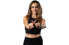 Instructor spinning Xcycle Erika